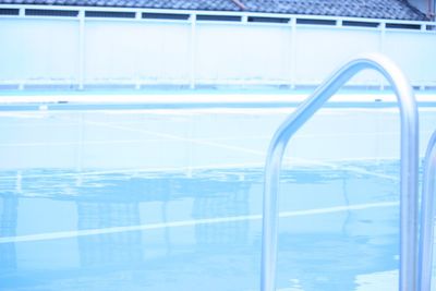 Close-up of swimming pool