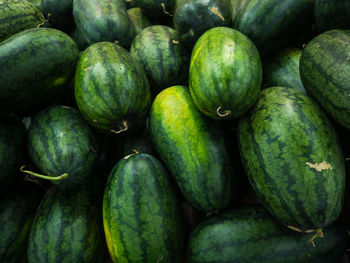 Full frame shot of fruits for sale at market stall