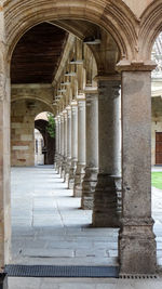 Corridor of historic building