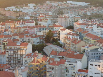 Full frame shot of residential district