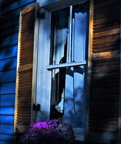 Window of house