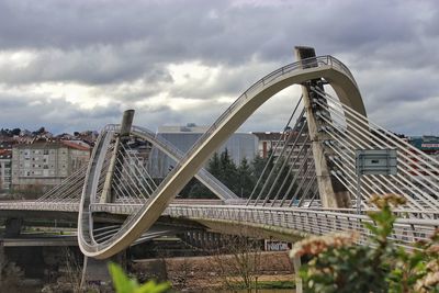 Ferris wheel against sky in city