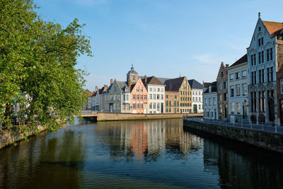 Buildings at waterfront