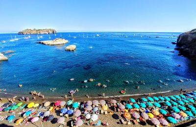 Beach at ventotene island