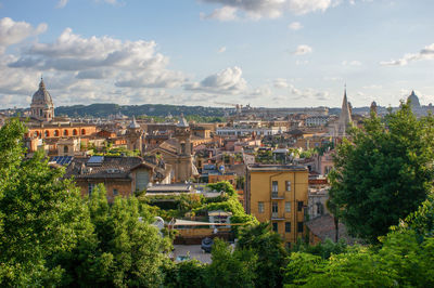 Above rome