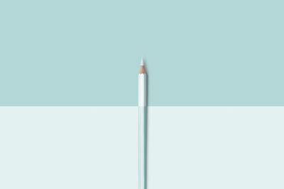 Directly above shot of pencil on table