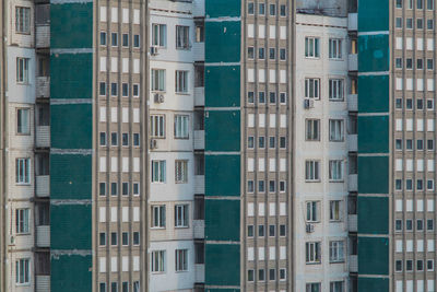 Full frame shot of residential building