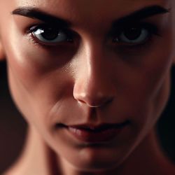 human face