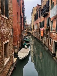 Boats in canal