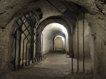 Corridor in abandoned building