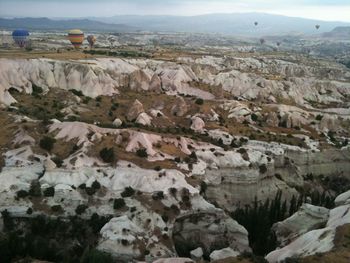 Aerial view of landscape