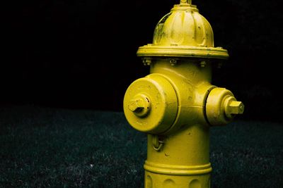 Close-up of fire hydrant