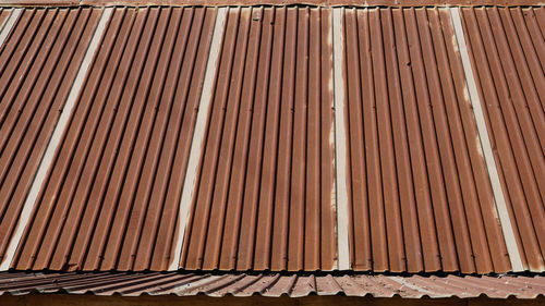 Full frame shot of roof tiles