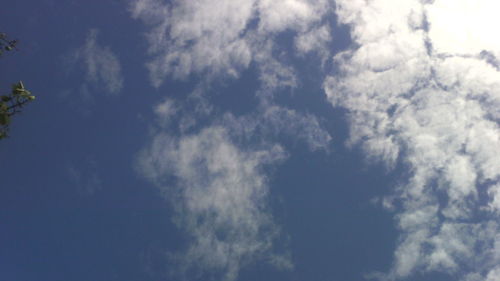 Low angle view of sky