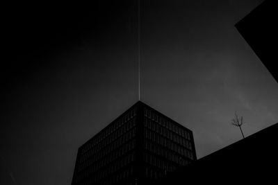 Low angle view of buildings against sky