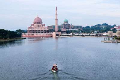 View of mosque against the sky