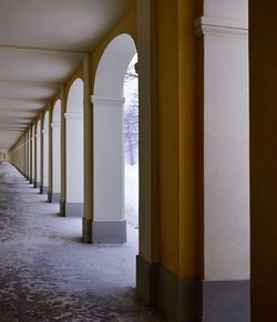 Row of corridor