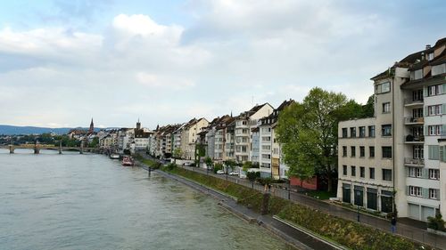 Panoramic view of city against sky
