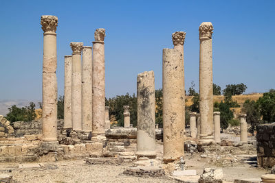 Old ruins against sky
