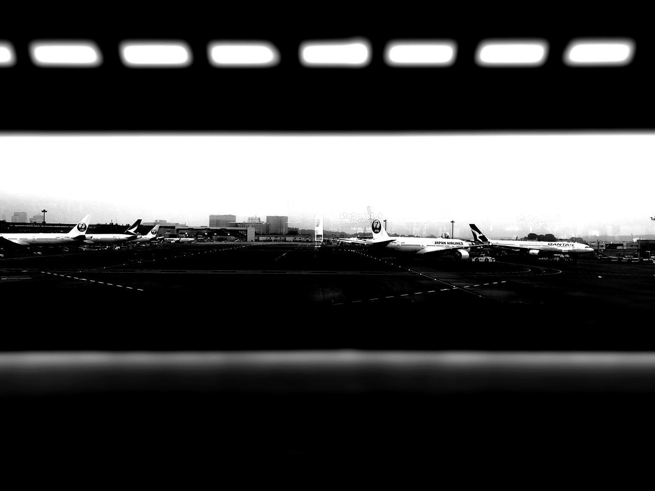 SILHOUETTE OF AIRPORT