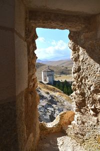 Historical view from medieval castle 