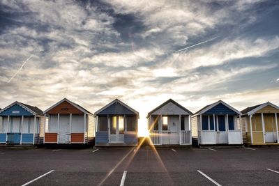 Southwold beach huts