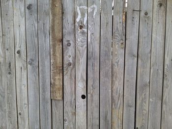 Full frame shot of wooden door