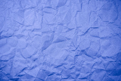 Full frame shot of blue paper