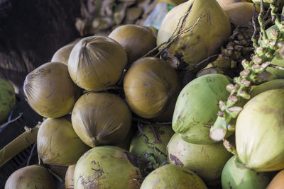 Close-up of fruits in market