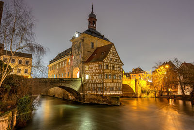 Low angle view of church