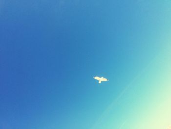 Low angle view of blue sky