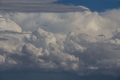 Full frame shot of clouds in sky