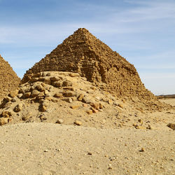 View of old ruins