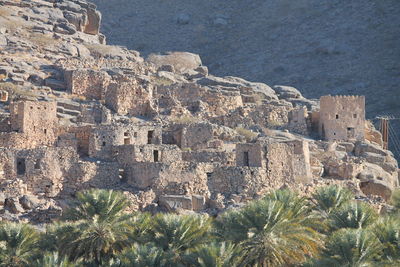 Aerial view of a building