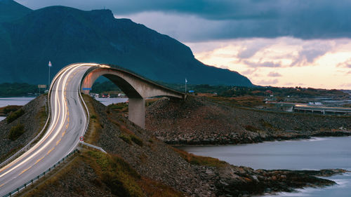 Scenic view of road against sky