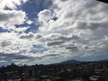 High angle view of cityscape