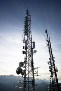 Photographic documentation of large antennas for radio telecommunications and data exchange