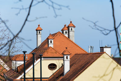 View of bell tower against sky