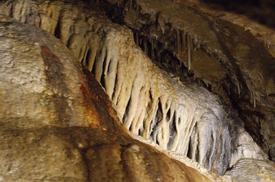 Low angle view of cave