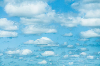 Low angle view of clouds in sky