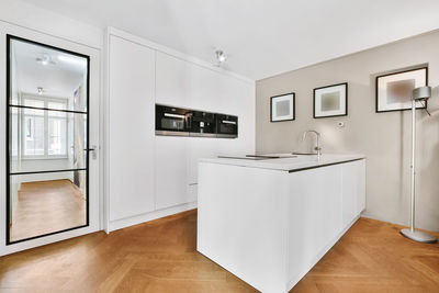 Interior of modern kitchen