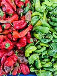 Full frame shot of vegetables