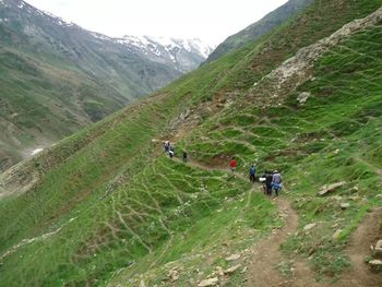 Scenic view of mountains