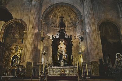 Low angle view of church