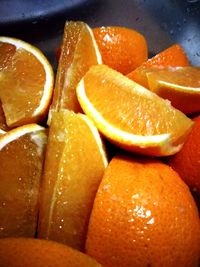Close-up of orange slices