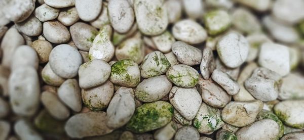 Full frame shot of pebbles