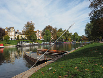 Scenic view of river against sky