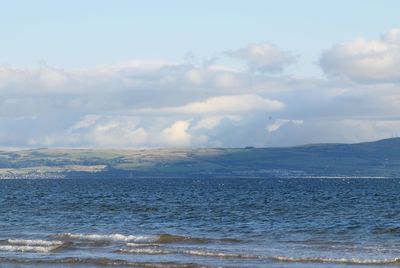 Scenic view of sea and sky