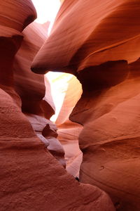 Rock formations in a desert