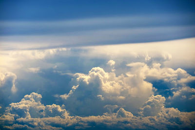 Scenic view of clouds in sky